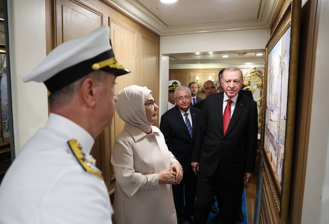 Erdoğan Atatürk’ün emaneti Savarona yatını ziyaret etti - Resim: 1